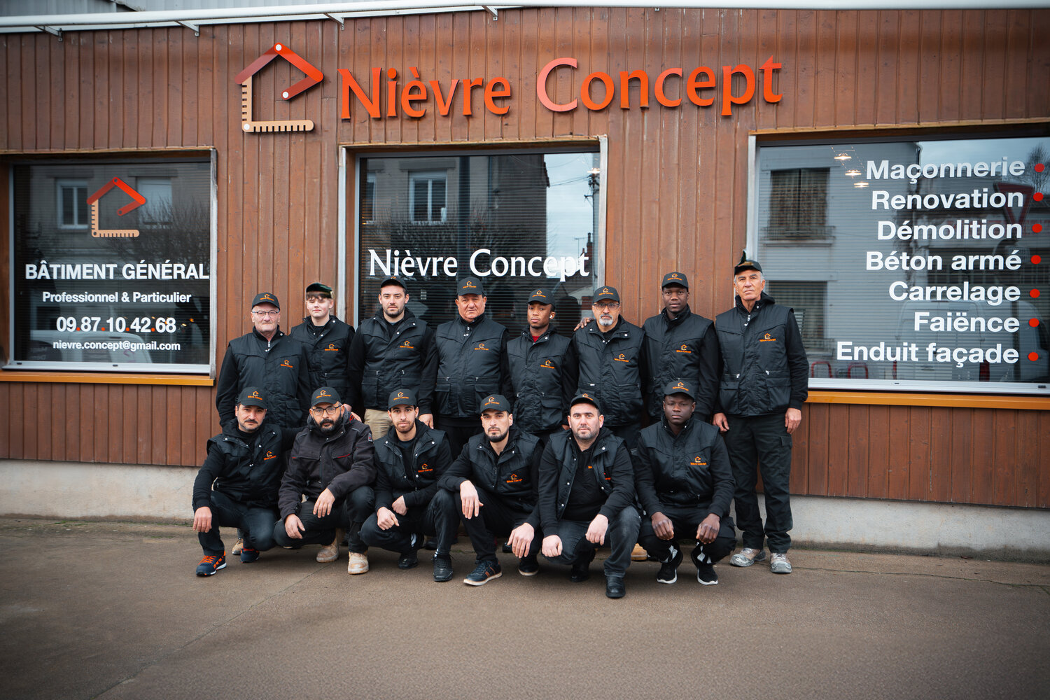 Équipe BTP Nièvre Concept